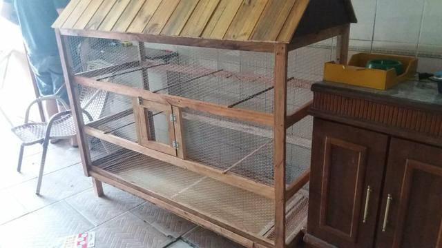 Viveiros para passarinho, coelhos, galo, galinha, porquinho da índia, etc - Foto 5