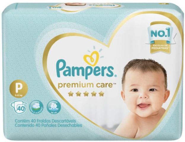 Fraldas Pampers P