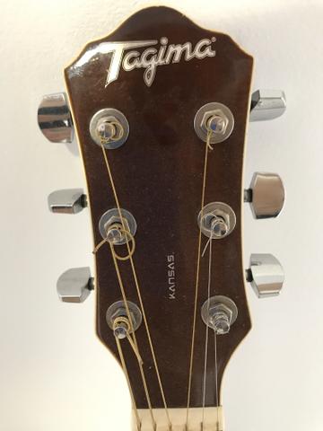 Violão Tagima Kansas Folk elétrico (Somente venda) - Foto 4
