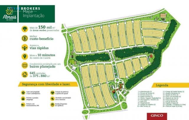 Terreno à venda no Condomínio Florais da Mata , 413 m² por R$ 262.200 - Guarita II - Várze - Foto 2