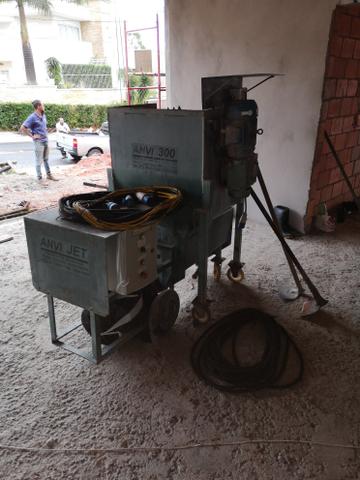 Reboco projetado