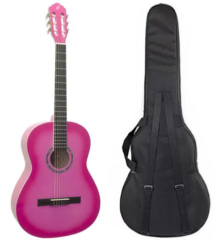 Violão Estudo Acústico Giannini Start N14 Nylon Rosa