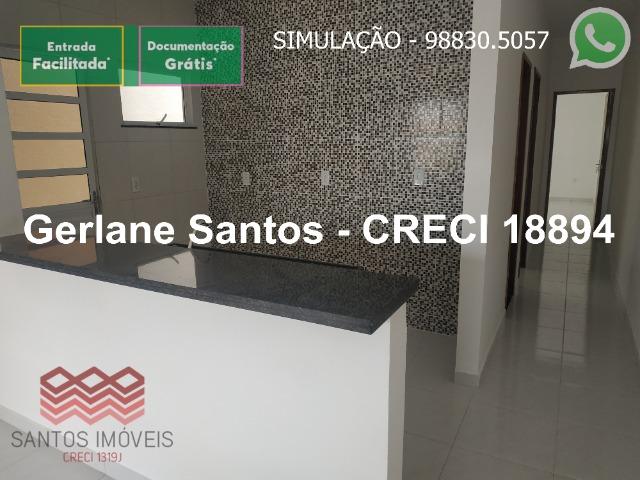 Escritura Grátis Casa 02 Quartos, 2 banheiros, 2 garagens - Foto 11