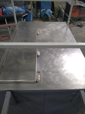 Carrinho de Inox de Lanche/Churrasco - Foto 3