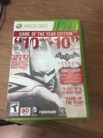 Batman: Arkham City - Edição Jogo do Ano - Xbox 360