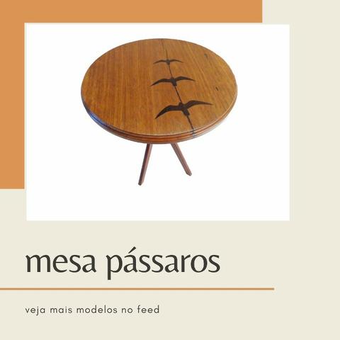 Mesa pássaros