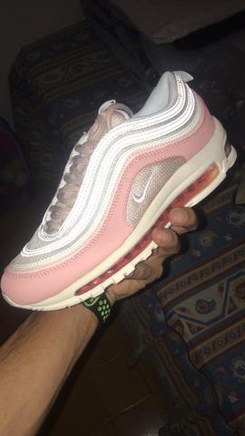Tênis Nike Air Max 97 Rose refletivo