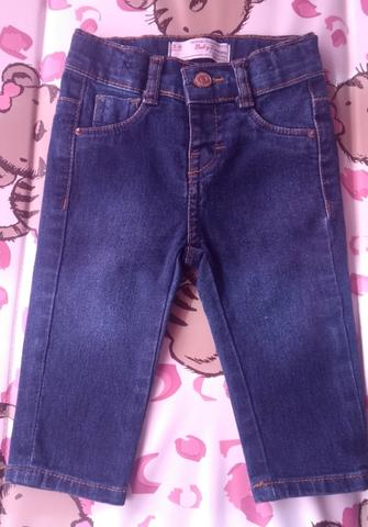 Calça Jeans Bebê Menina Slim