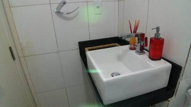MS - Apartamento com 3 suítes + porcelanato + varanda - Foto 2
