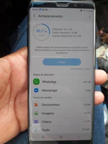 Note 8 128 GB pra hoje . sem defeito - Foto 2