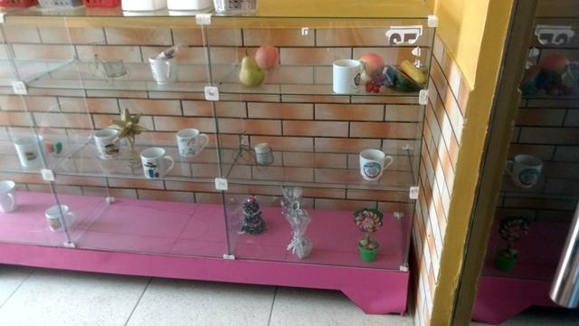 Vendo esse balcão de vidro $500