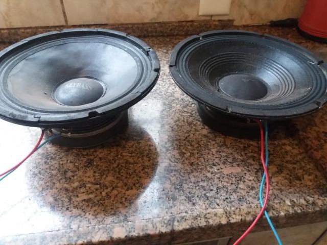 2 auto falantes de 10 polegadas 150 watts cada - Foto 2