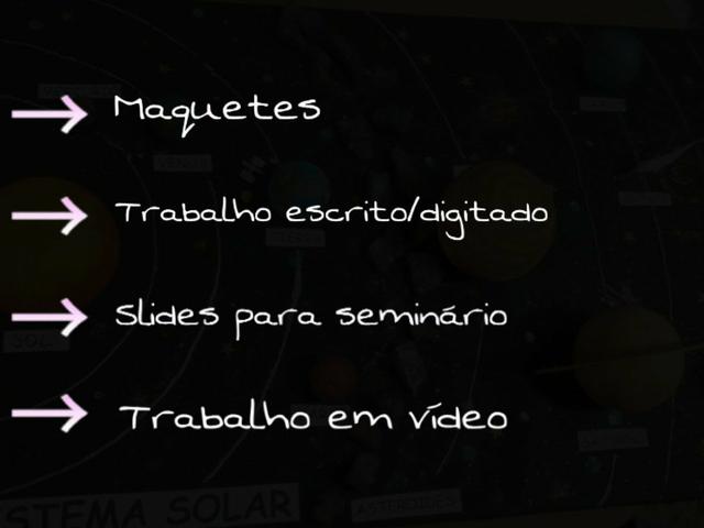 Trabalhos escolares