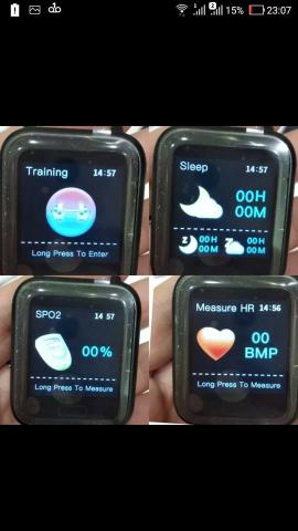 Relogio Esportivo A6 Fitness a prova d'água 2 pulseiras - Foto 4