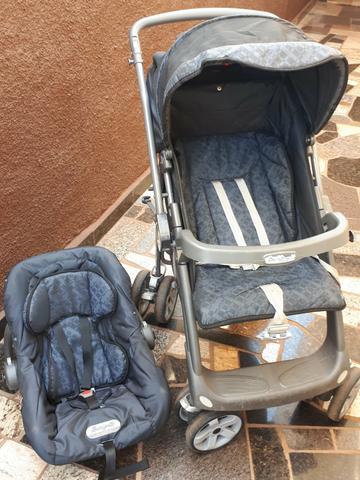 Conjunto Burigotto de Bebê Conforto e Carrinho de Bebê
