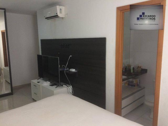 Apartamento de 82m², com 2 suítes, loteamento aquarius - Foto 9