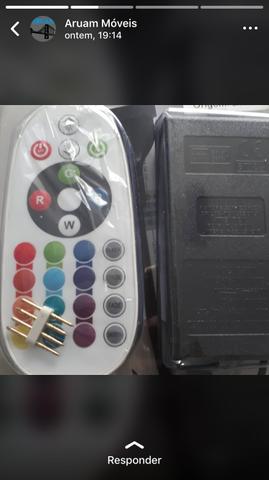 Fita Led 220v RGB 5050 rolo 100mts