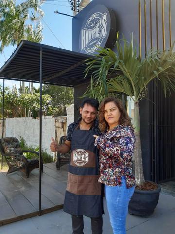Barbeiro em pvh, barbearia Haype's