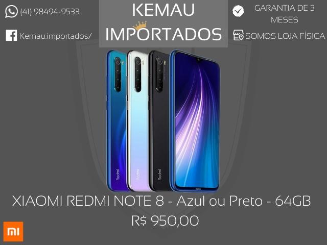 Xiaomi Redmi Note 8 - Novo com garantia