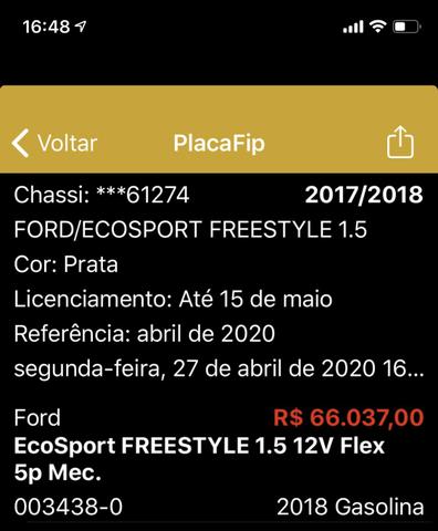 EcoSport freestyle 1.5 - Foto 3