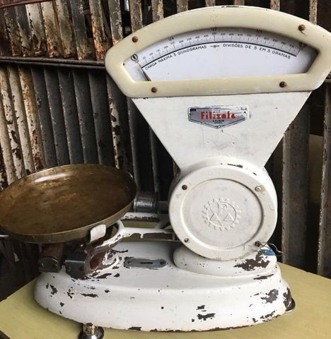 Antiguidades e decorações!Balança antiga Funcionando perfeitamente! - Foto 4