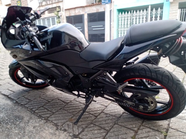 NINJA 250 2011 PRETA