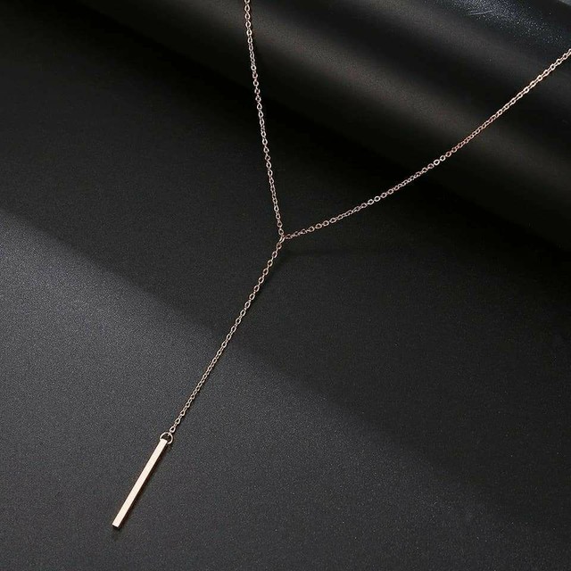 Colar de Aço Inoxidável Feminino 