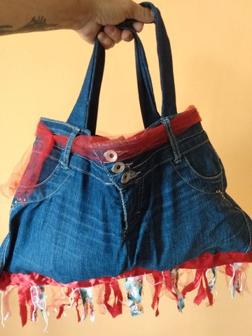 denim bolsa pattern
