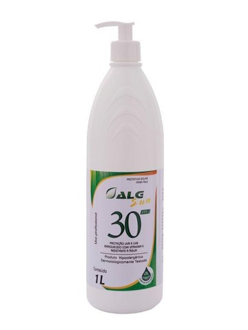 Protetor Solar Alg Sun Maxi FPS 30 ou PFS 60 1 Litro - Foto 2