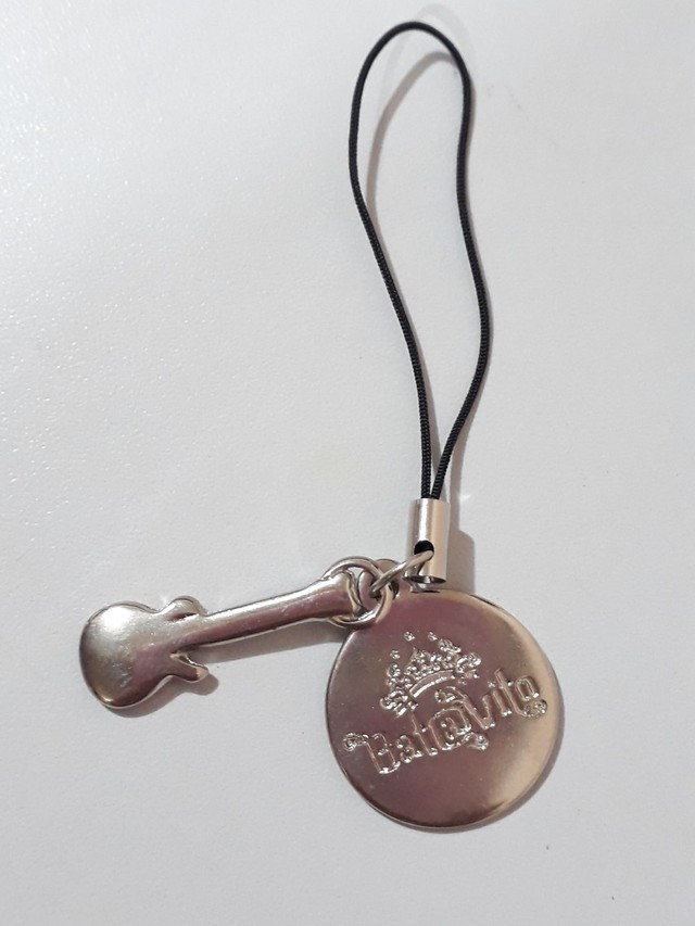 Metal Pendant, Brand New in Original Packaging, Very Old Batavito Promotional Item for Rock in Rio