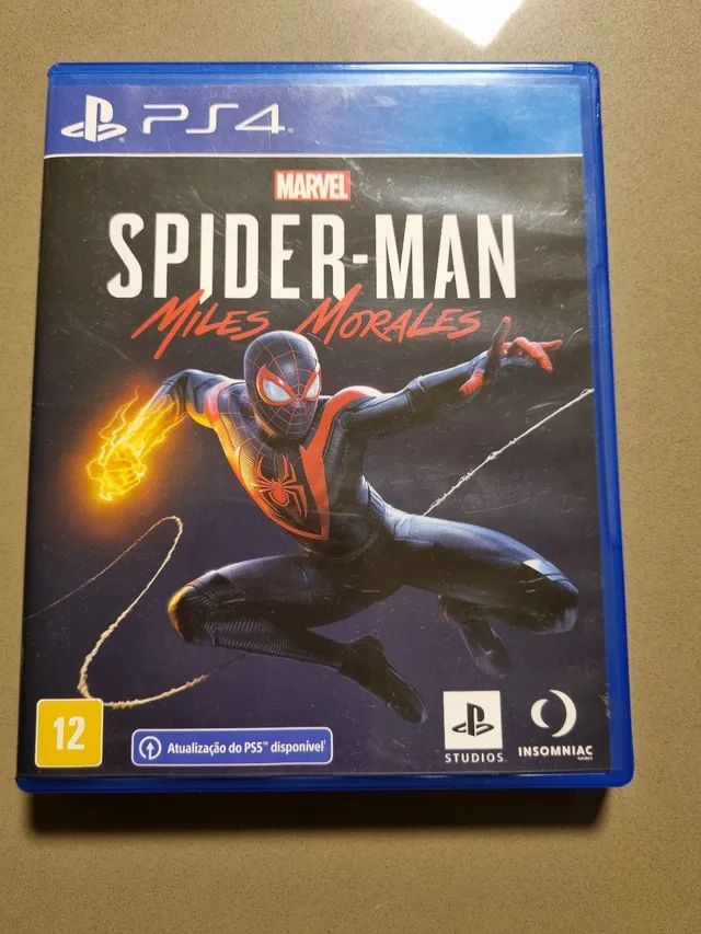 JOGO MARVEL SPIDER MAN: MILES MORALES PS4Jogos Playstation