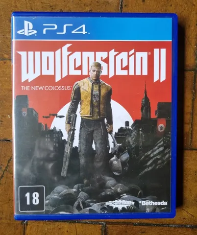 Wolfenstein II The New Colossus Ps4 (Jogo Mídia Física) (Seminovo