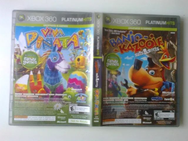 Banjo-Kazooie: Nuts & Bolts + Viva Piñata (2 Jogos) - Xbox 360