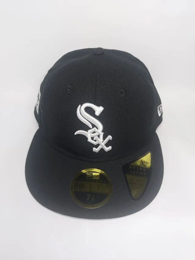 Boné Chicago white sox preto - New era - 59fifty - cooperstown