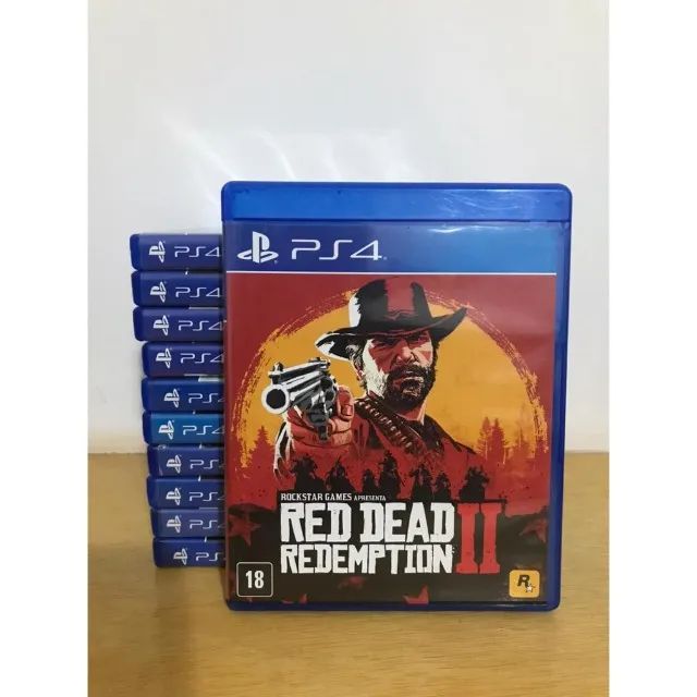 Red Dead Redemption II Game Novo Lacrado Mídia Física Versão Ps4