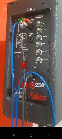 Caixa Som Ativa Leacs Pulps 250 PAR - Foto 3