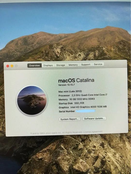 Mac Mini i7 16gb 1T