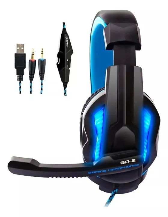 Headset Pro Gamer Stereo Hoopson Ga-2 Led Usb - Foto 3