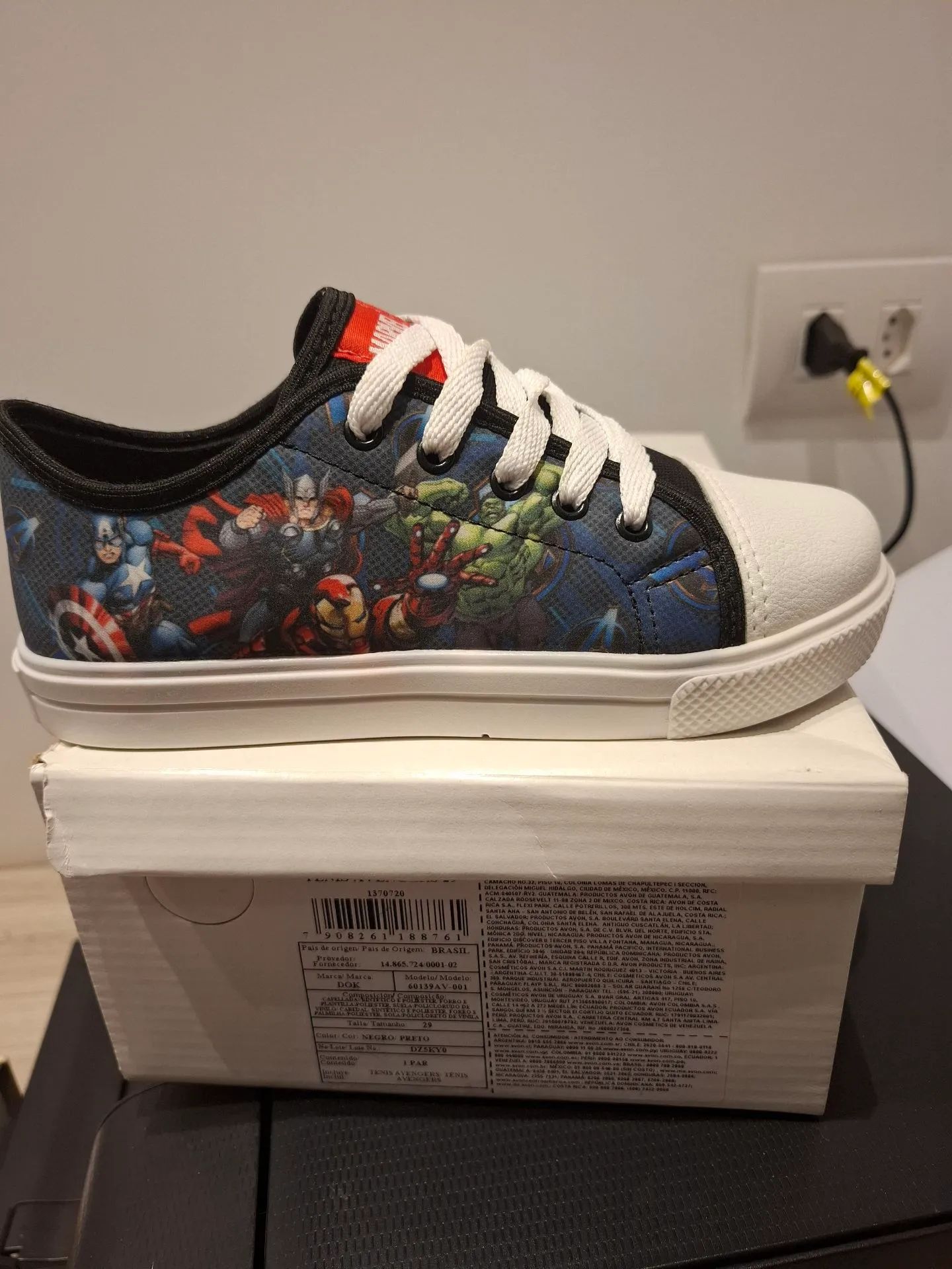 Tênis Infantil Avengers tam 29 - Foto 3