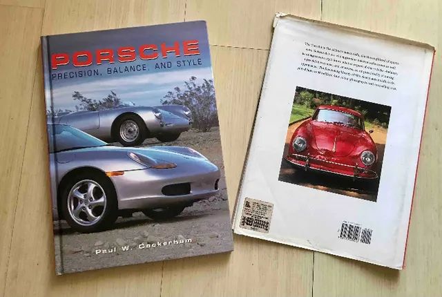 Livro de mesa da Porsche importado Capa Dura com sobre capa