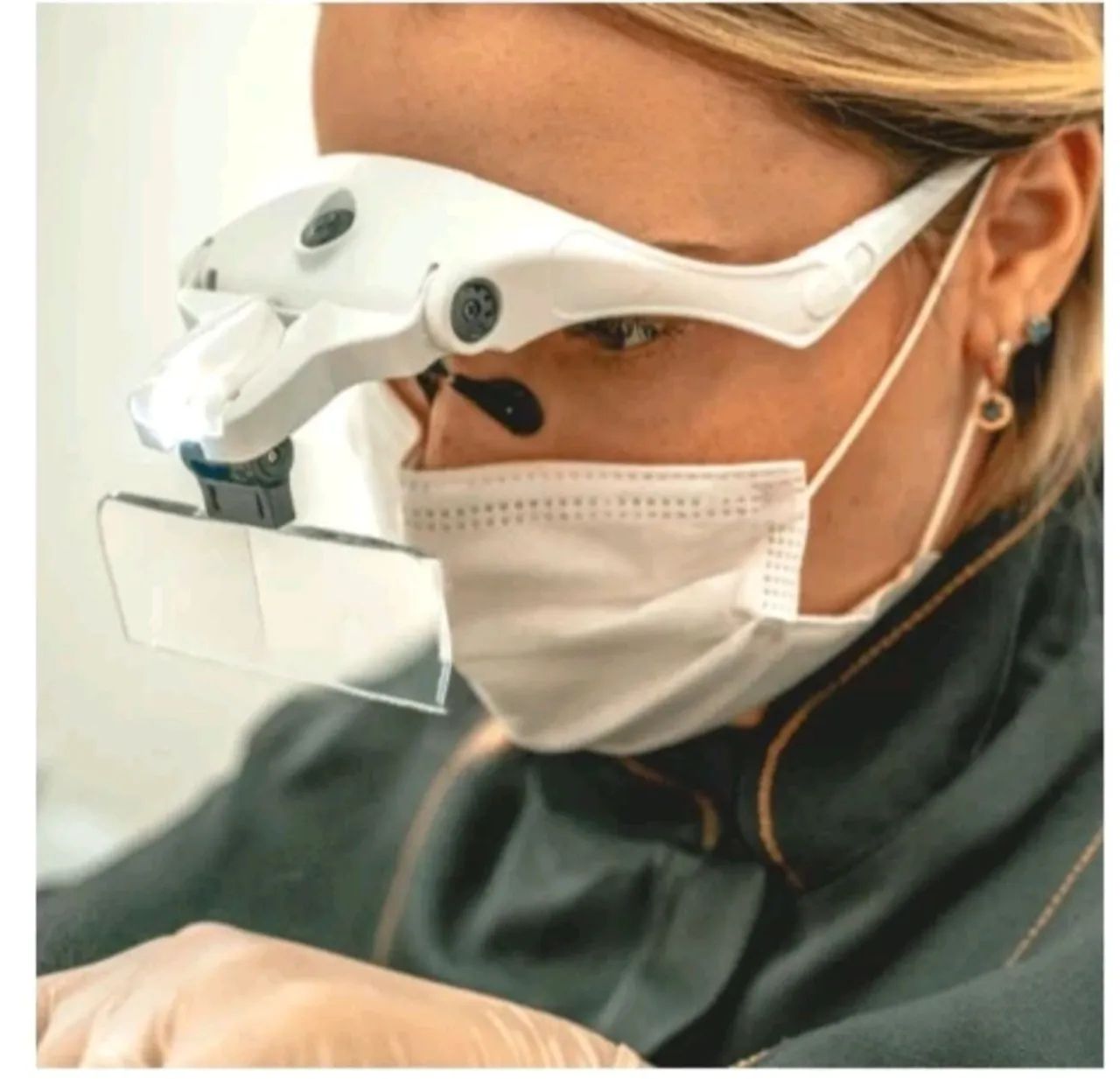  * lupa de cabeça led  - Foto 2