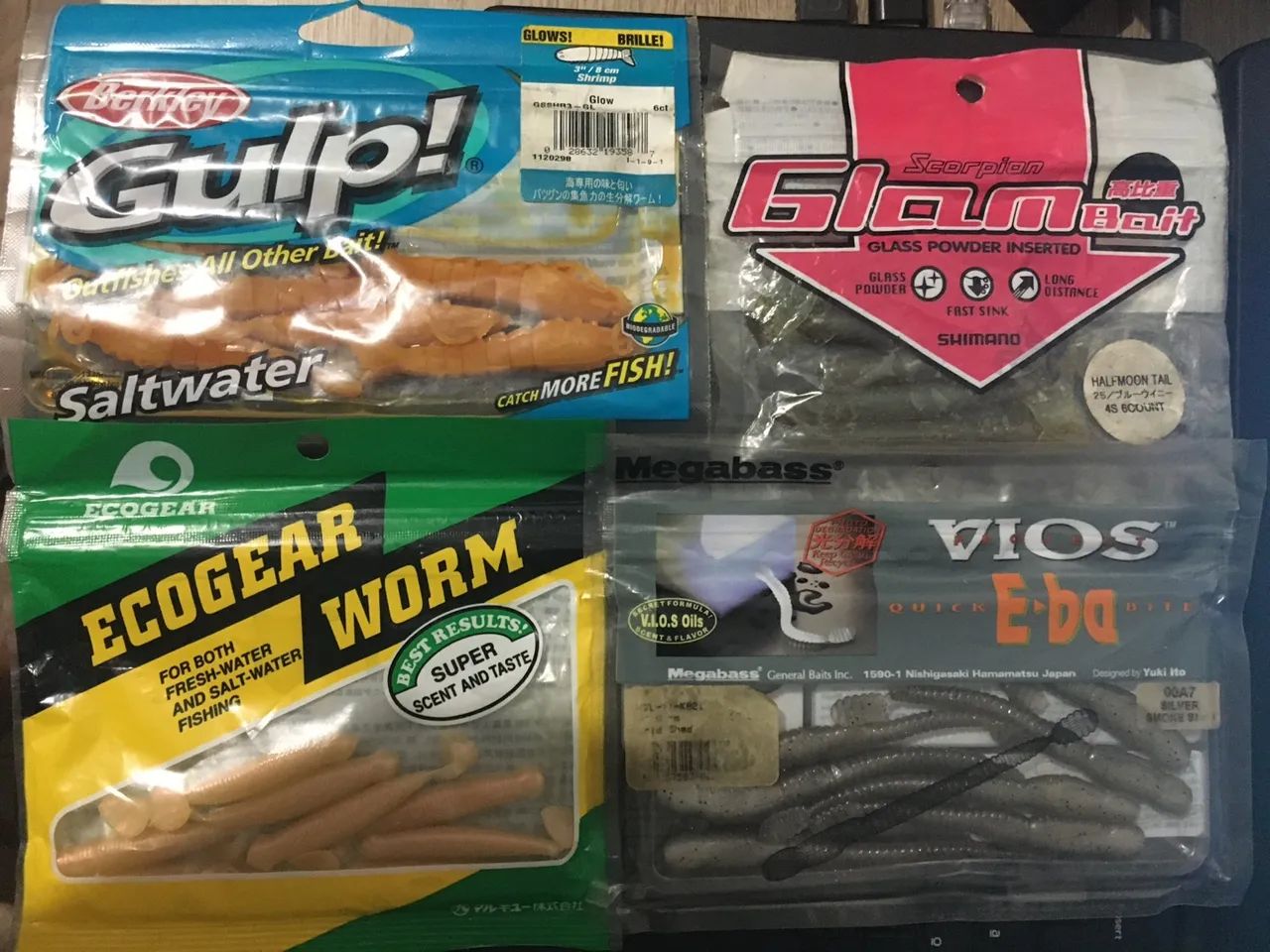 Iscas soft importadas