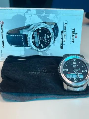 Rel gio Tissot T Touch Navigator 3000 100 Original Acess rios