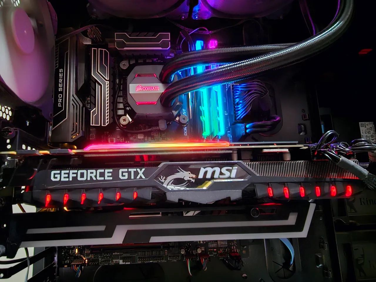 Suporte ARGB para placa de video - Foto 3