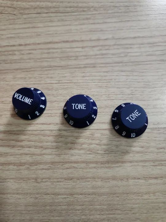 Knobs Stratocaster Azul - Foto 2