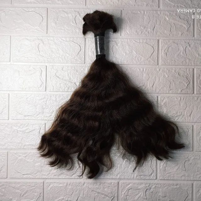 Cabelo Humano 45cm 168g 6,40 Cast Claro,ond Regional - Foto 2