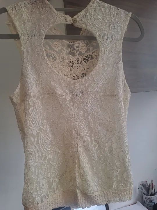 Blusa bordada feminina - Foto 3