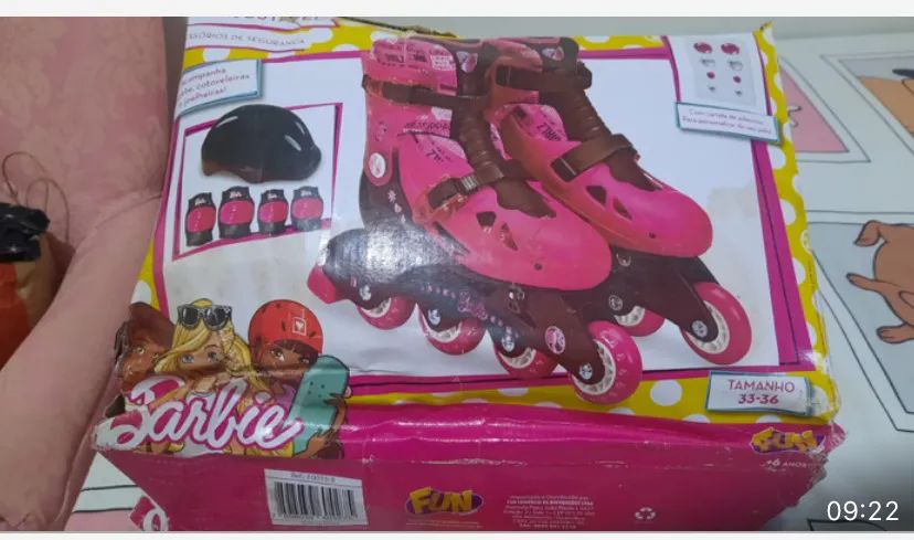 Patins Barbie - Foto 2