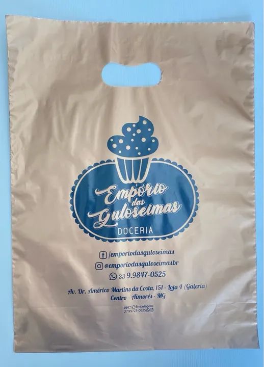 Sacolas plásticas personalizadas  - Foto 2