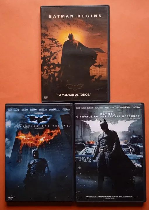 Dvd Batman - Trilogia 